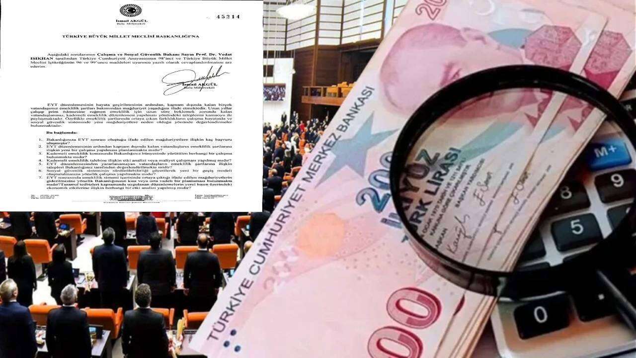 1 günle EYT'yi kaçıranlar için yeni adım: Kademeli emeklilik teklifi Meclis'e sunuldu, 1999-2008 arası sigortalılarda tablo netleşti! 1